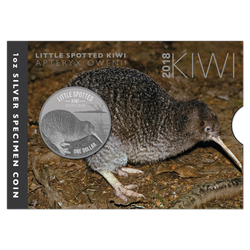 Kiwi 1 once d'argent 2018 Specimen