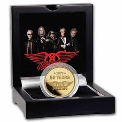 Niue: Aerosmith 50th Anniversary 1 oz Gold 2023 Coin