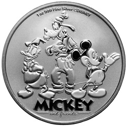 Niue: Disney - Mickey & Friends 1 onza de plata 2025