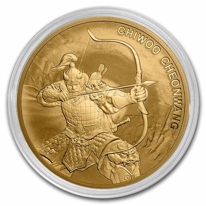Dél-Korea: Chiwoo Cheonwang 1 uncia arany 2022
