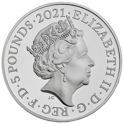 The Remembrance Day coloured Silber 2021 Proof Piedford Coin