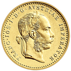 Ducat austriac de aur 1915 Rebatere nouă