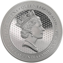The St. Helena Spade Guinea 1 oz Silver 2020