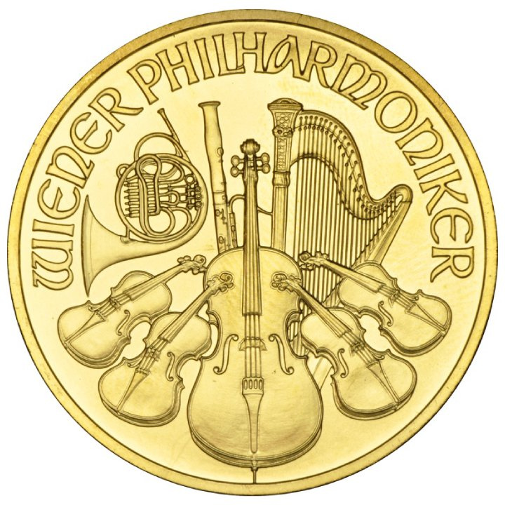 Wiedeński Filharmonik 1 uncja Złota 2011