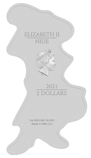 Niue: Il gatto con gli stivali colorato 1 oncia d'argento 2021