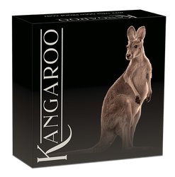 Ensemble Kangourou australien 1/4 once et 1/10 once d'or 2022 Proof