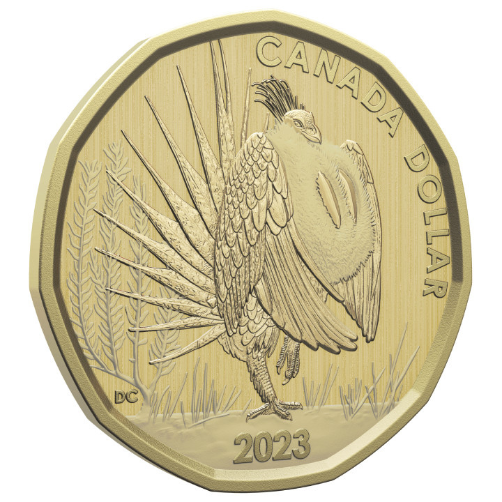 Set Canada: Conservation Stories - Greater Sage-Grouse 6 coins 2023 Specimem