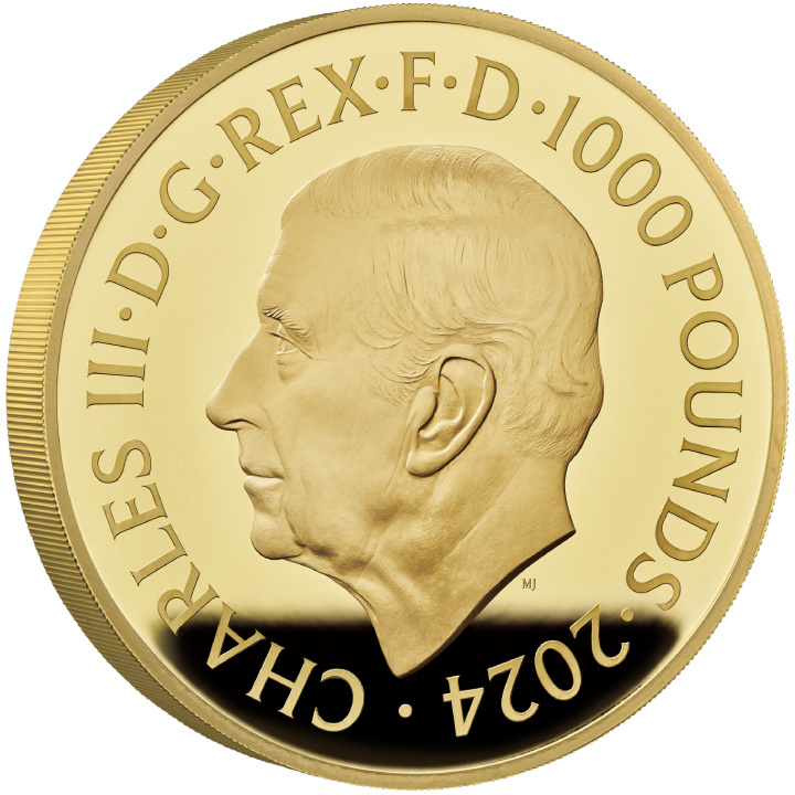 Royal Mint Lunar: Rok Smoka 1000 gramów Złota 2024 Proof