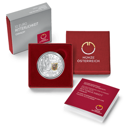 Knights’ Tales: Rycerskość 10 Euro 2019 Proof