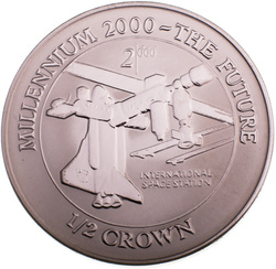 Isle of Man: Kolekcja 3 monet Millennium 2000