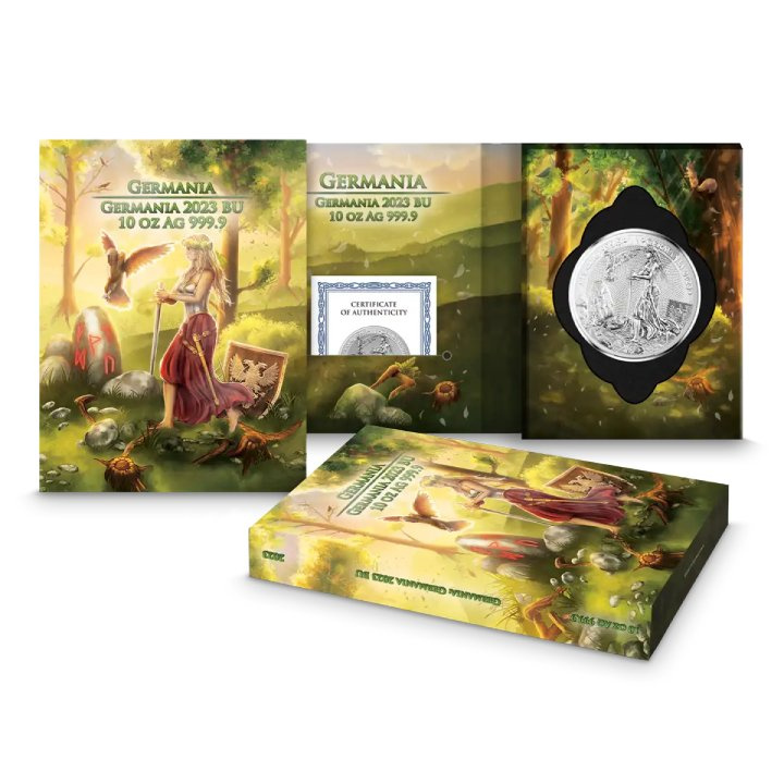 Allegorie: Gallia & Germania 5 once d'argento 2023