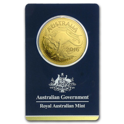 Canguro australiano 1 oncia d'oro 2016 Royal Australian Mint