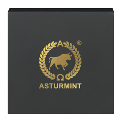 Asturmint: The Deadly Seven Sins - Avarice coloured 2 oz Silber Bar 2024 Antique Finish