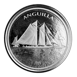 Anguilla: Sailing Regatta 1 oz Silver 2021