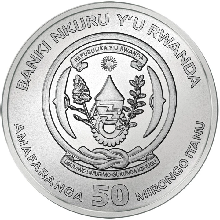 Ruanda: Sporting Ounce 1 oz Plata 2025