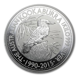 Kookaburra 1000 gramów Srebra 2015
