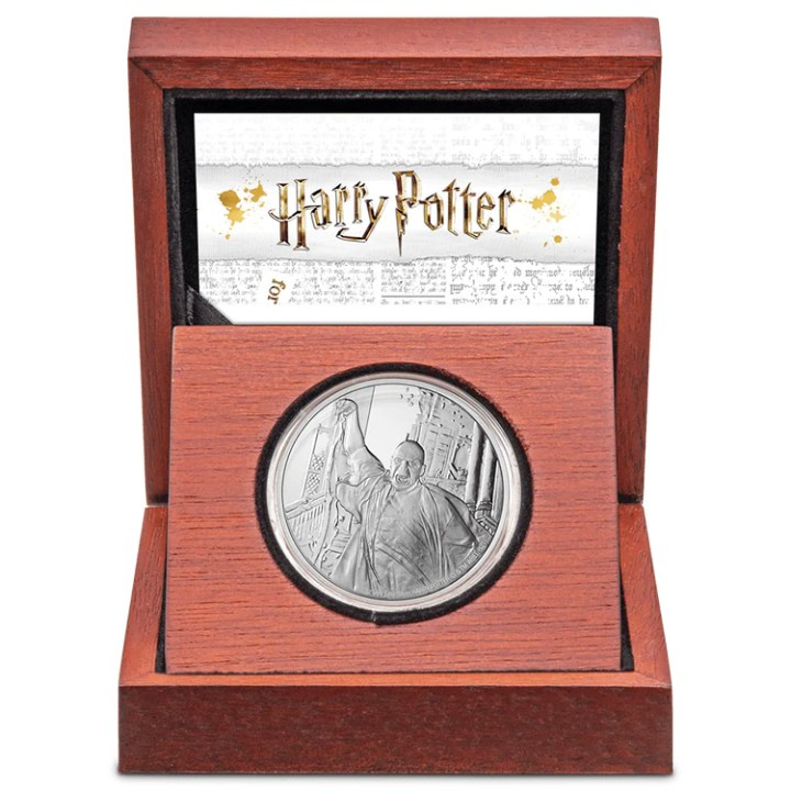 Niue: Harry Potter Classic - Lord Voldemort 1 uncja Srebra 2021 Proof