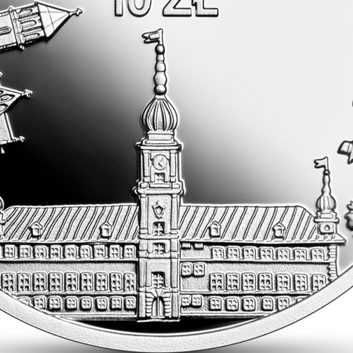 W Polskę wierzę - Polska wolna i suwerenna kolorowana 10 zł Srebro 2024 Proof