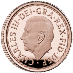 Gran Bretagna: Set di 3 monete Sovrano 2024 Proof