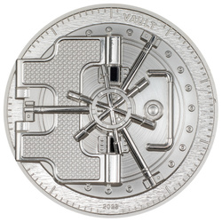 Isole Cook: Vault 3 once d'argento 2023 Proof Ultra High Relief