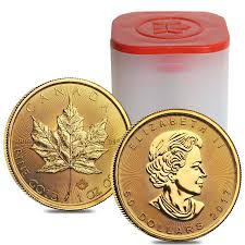 Canadian Maple Leaf 1 oz Gold 2017