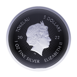 Tokelau: Icon Marilyn Monroe 1 uncja Srebra 2022 Prooflike