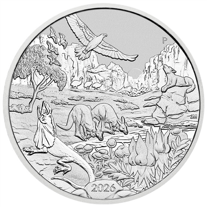 Australian The Outback 1 oz Silver 2026