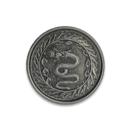 Samoa : Serpent de Milan 1/2 once d'argent 2020 Proof Antique Coin