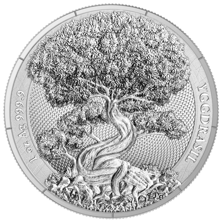 Mythical Forest: Yggdrasil 1 oz Silver 2025
