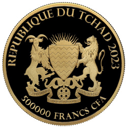 Republic of Chad: Bull & Bear 1 oz Gold 2023