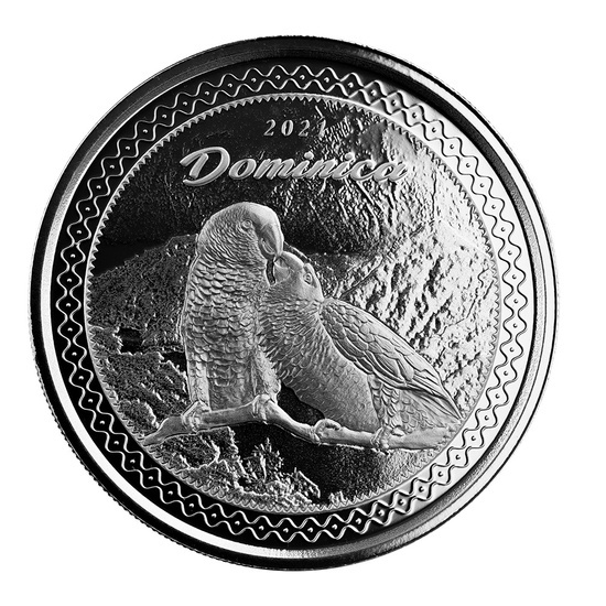 Dominica: Imperial Amazon 1 oz Plata 2021