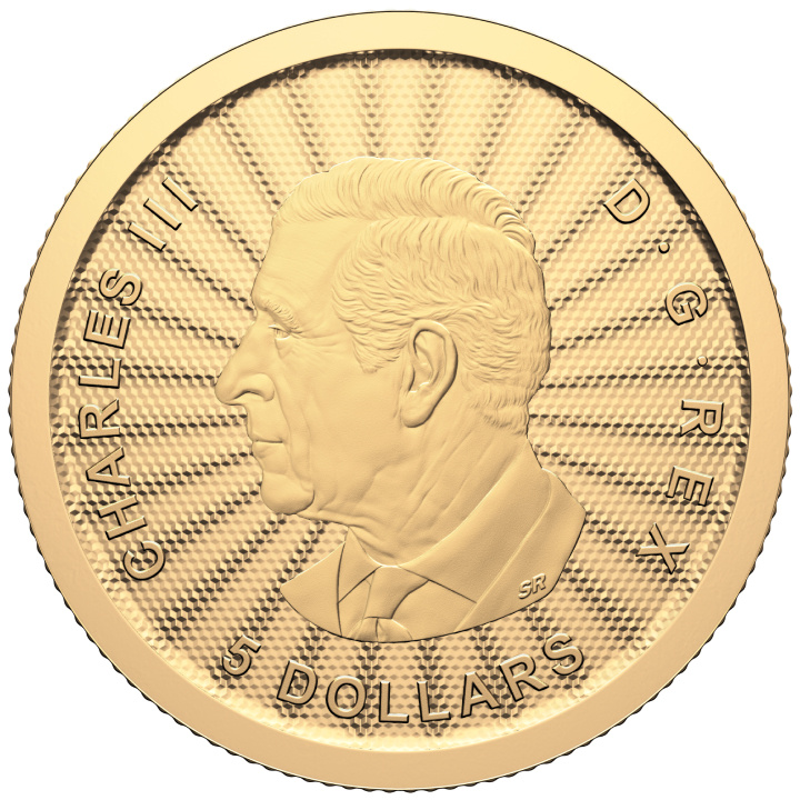 Canada: The Majestic Polar Bear 1/10 uncji Złota 2025