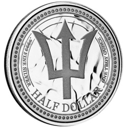 Barbade : Trident 1 once d'argent 2024 Prooflike