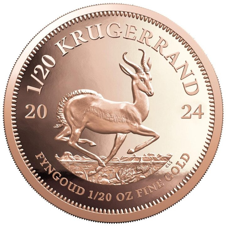 Set di 4 monete d'oro Krugerrand 2024 Proof