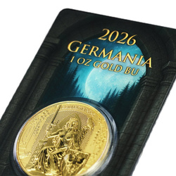 Złota Moneta Germania Mint: Germania 1 uncja Złota 2026