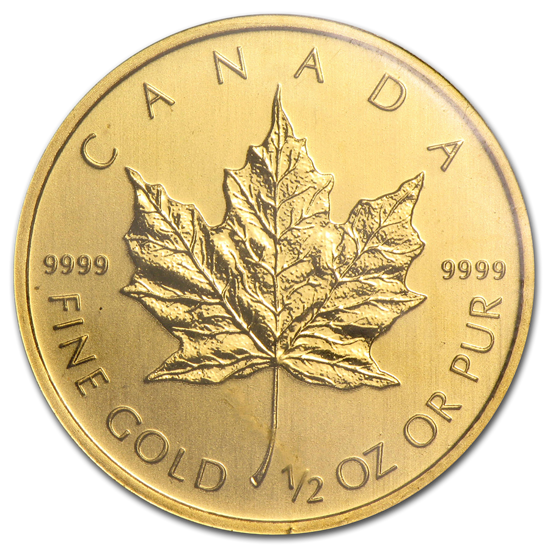 Maple Leaf 1/2 oz Gold 2011