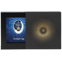 Niue: Uova Fabergé - Uovo notturno colorato $1 Argento 2023 Proof