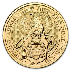 Bestias de la Reina: Griffin 1 oz Oro 2017