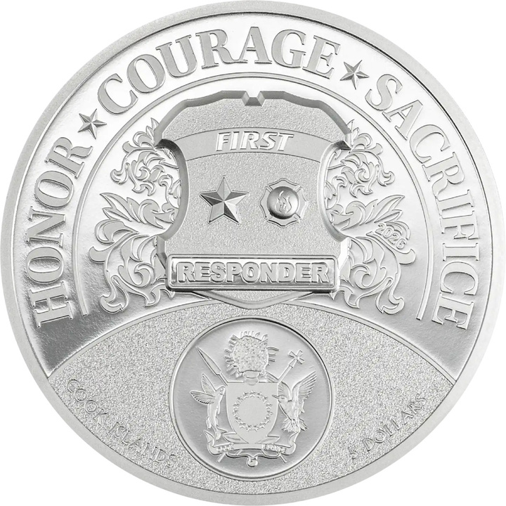 Set di 2 Monete d'Argento First Responders Set 2 x 1 oncia d'Argento 2026 Proof