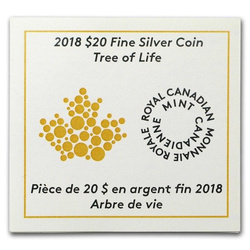 Arbre de vie 1 once d'argent 2018
