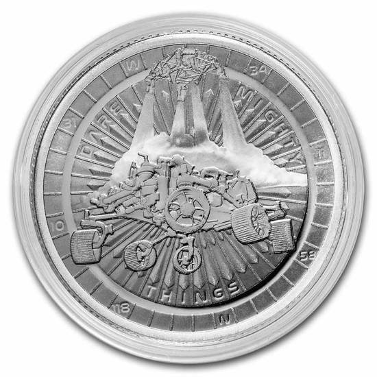 Niue: Mars Landing - Perseverance Rover 1 oz Silver 2021