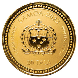 Samoa: The Teacher coloured 1 oz Gold 2023
