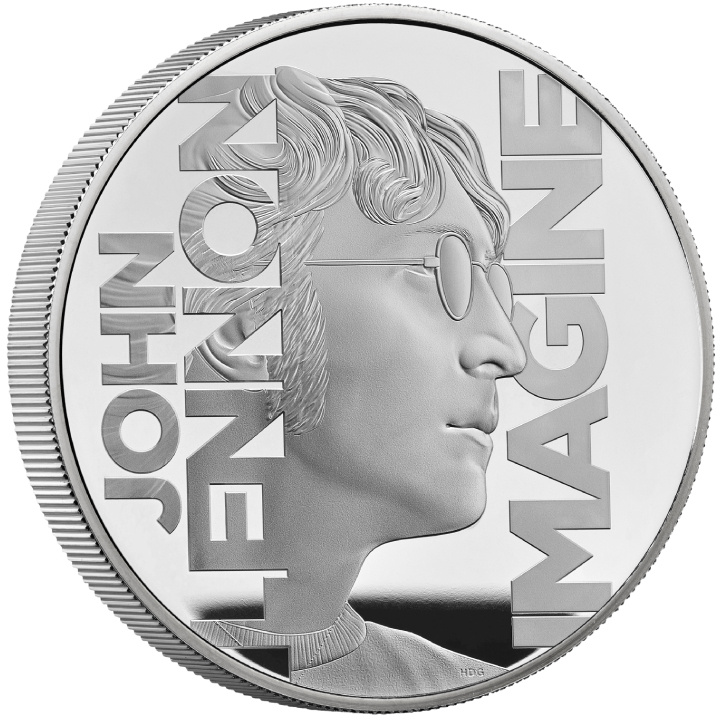 John Lennon 5 oz Silber 2025 Proof