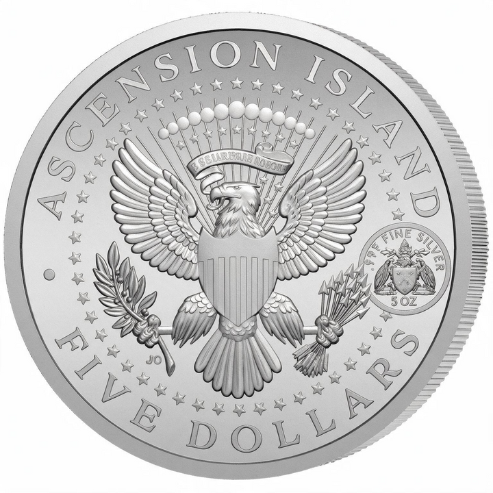 Pièce commémorative en argent JFK 5 onces d’argent 2024 Proof