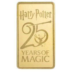 0.5 g Gold Bar – Harry Potter 25th Anniversary