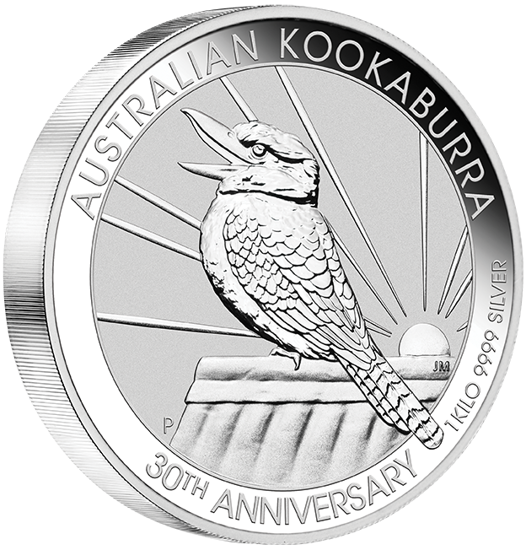 Kookaburra 1000 gramów Srebra 2020