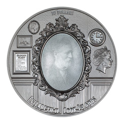 Cook Islands Most Haunted Places The Stanley 2 oz Argint 2023 Black Proof Ultra High Relief