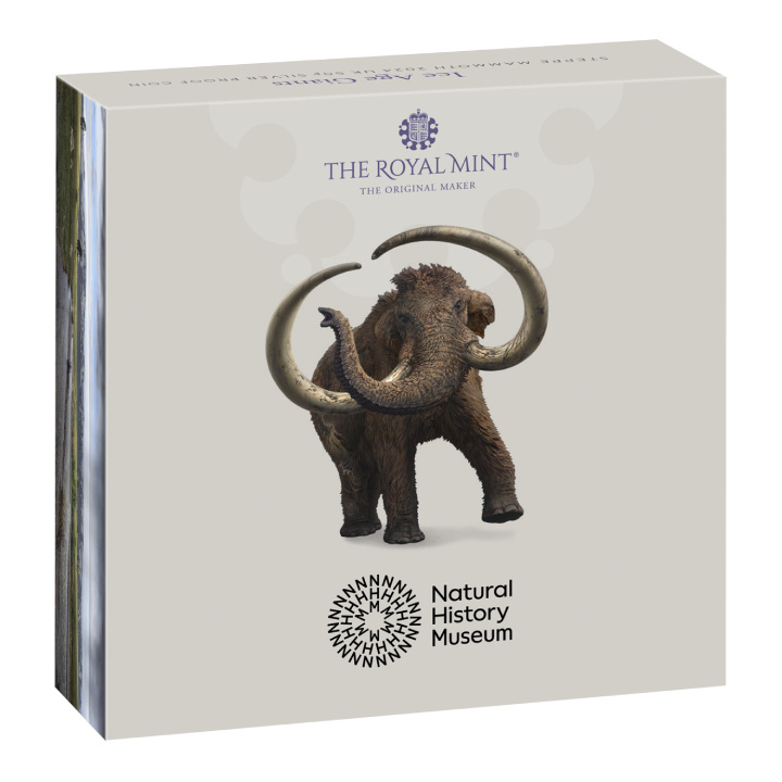 Tales of the Earth - Mamut de la Estepa 50p Srebro 2024 Proof