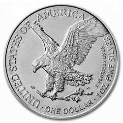 American Eagle 1 oz Silver 2021 type 2 investment 100 Pcs.