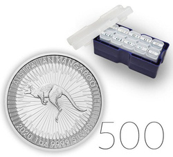 Australisches Känguru 1 oz Silber 2020 PAKET 500 Stück
